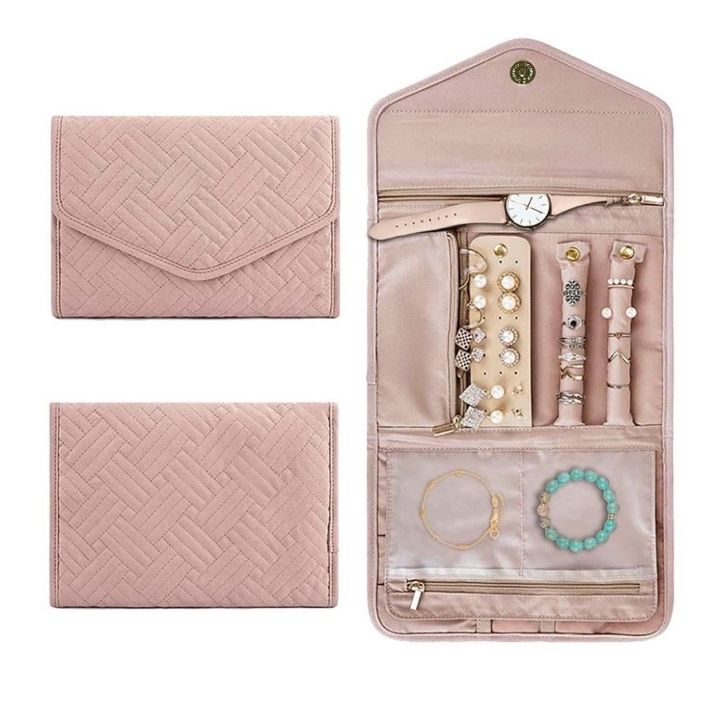 Thrive Lux Pink Cosmetic Bag Set